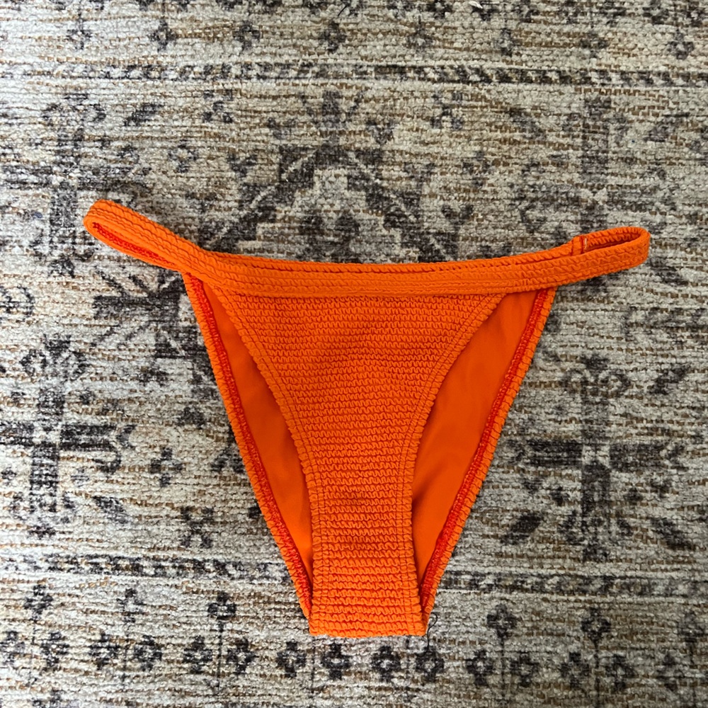 Orange bikini bottoms